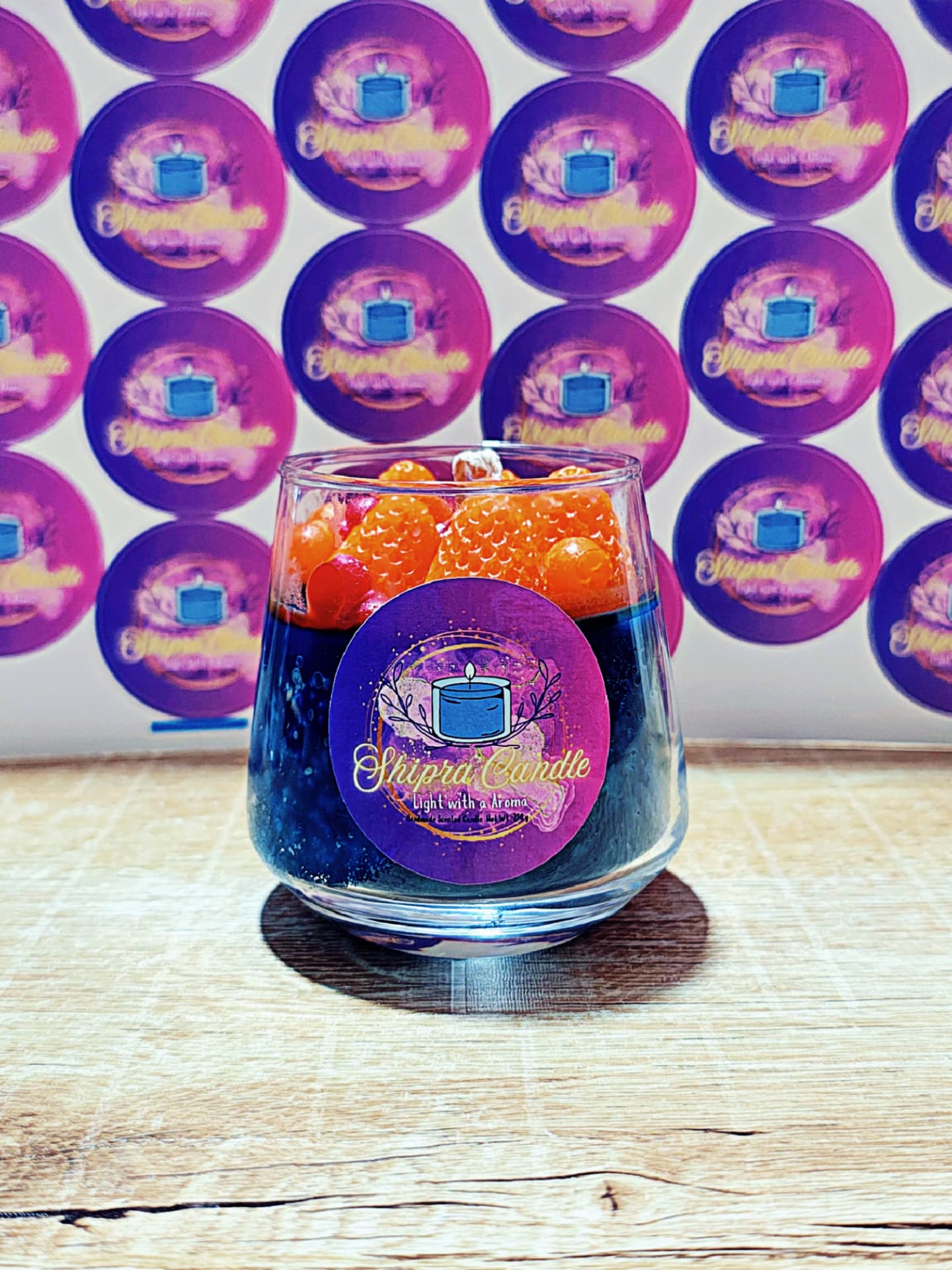 Coastal Calm scented candle by Shipra Candle